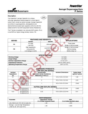 PBA-5R0V105-R datasheet  